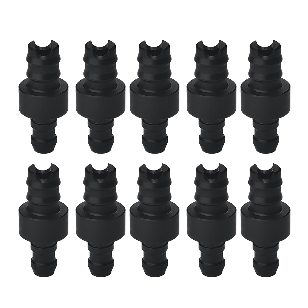 Kitchen Appliances Youtube - 10 個黒プラスチックミルクホースコネクタメリタコーヒーマシン用チューブフィッティングキッチン家電アクセサリー