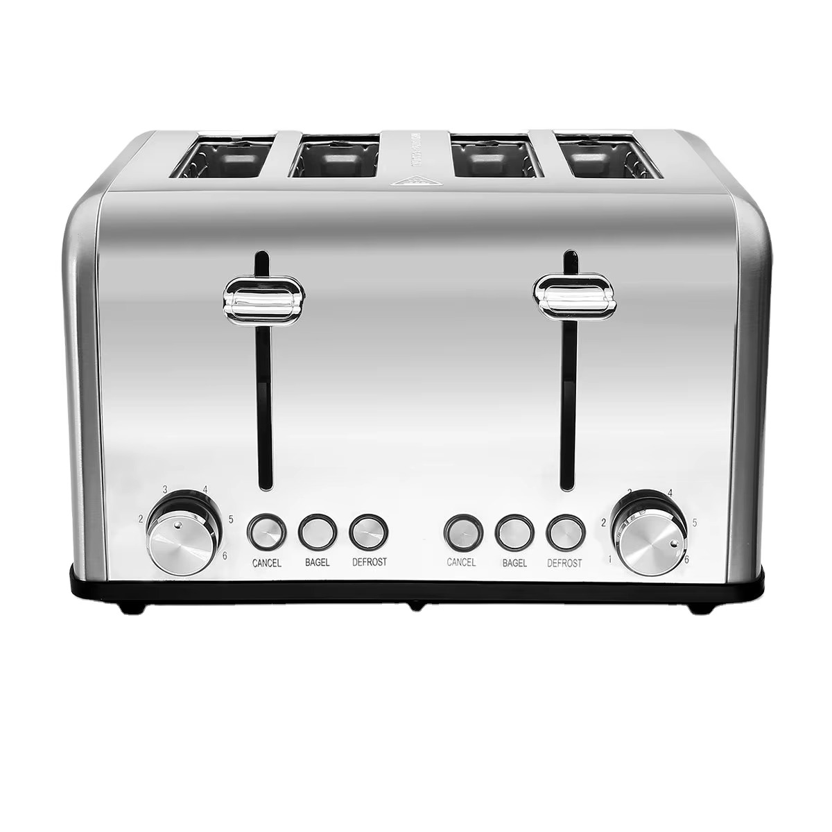 Toaster 4 Slice - 家庭用電化製品 グレーン トースター 新デザイン プロ仕様 自動