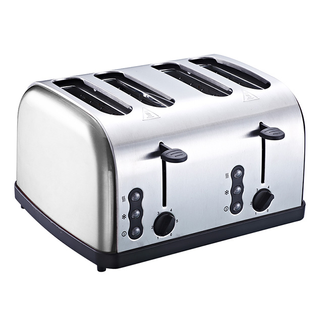 4枚焼き電気トースター＆グリル、家庭用大型プロ仕様ポップアッ - Toaster 4 Slice のレビューと価格