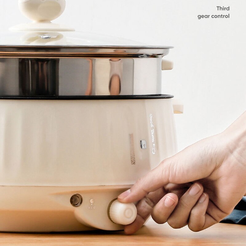 220vマルチクッカーシングル/ダブルレイヤー電気ポット1- - Slow Cooker Ceramic のレビューと価格