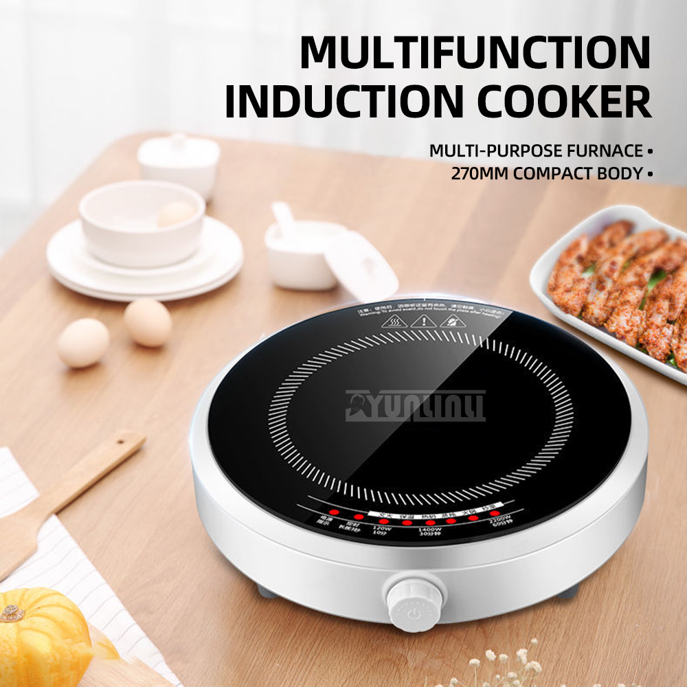 ラウンドスマート電磁調理器家庭用 2200 ワット Indu - Kitchen Appliances Electric Stove のレビューと価格