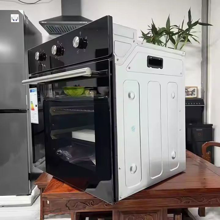 63L電気ビルトイン4機能ダブルオーブンキッチン家電ピザ電子 - Kitchen Appliances Electric Stove のレビューと価格