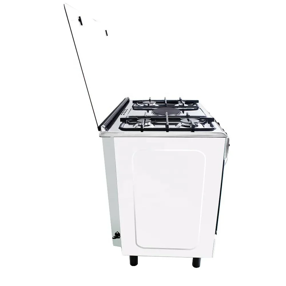 自立型レンジガスコンロ5バーナー電気式、ガスオーブン内蔵キッ - Kitchen Appliances Electric Stove のレビューと価格