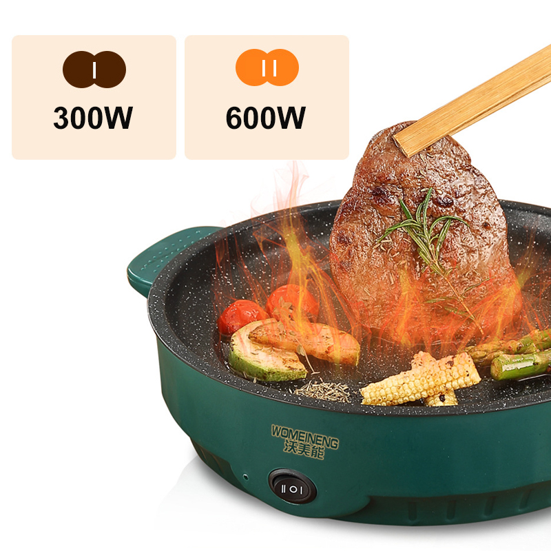 電気マルチクッカー電気フライパン 220V 家庭用バーベキュ - Slow Cooker Ceramic のレビューと価格