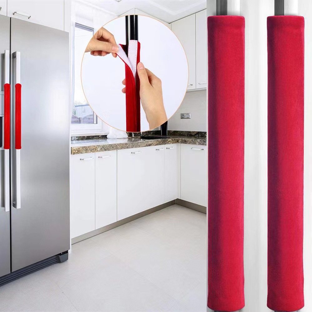 滑り止め冷蔵庫ドアハンドルカバー、キッチン家電、冷蔵庫ノブプ - Kitchen Appliances Red Knobs のレビューと価格