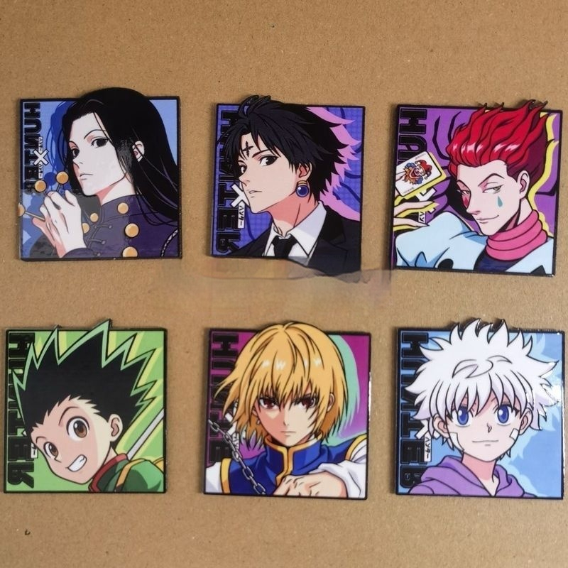 HUNTER×HUNTER ヒソカ ゴン 冷蔵庫用マグネット - Kitchen Appliances Cabinet のレビューと価格