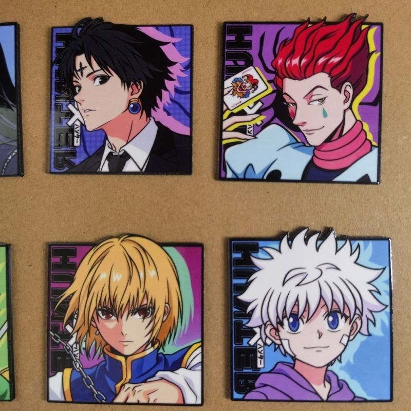 HUNTER×HUNTER ヒソカ ゴン 冷蔵庫用マグネット - Kitchen Appliances Cabinet のレビューと価格