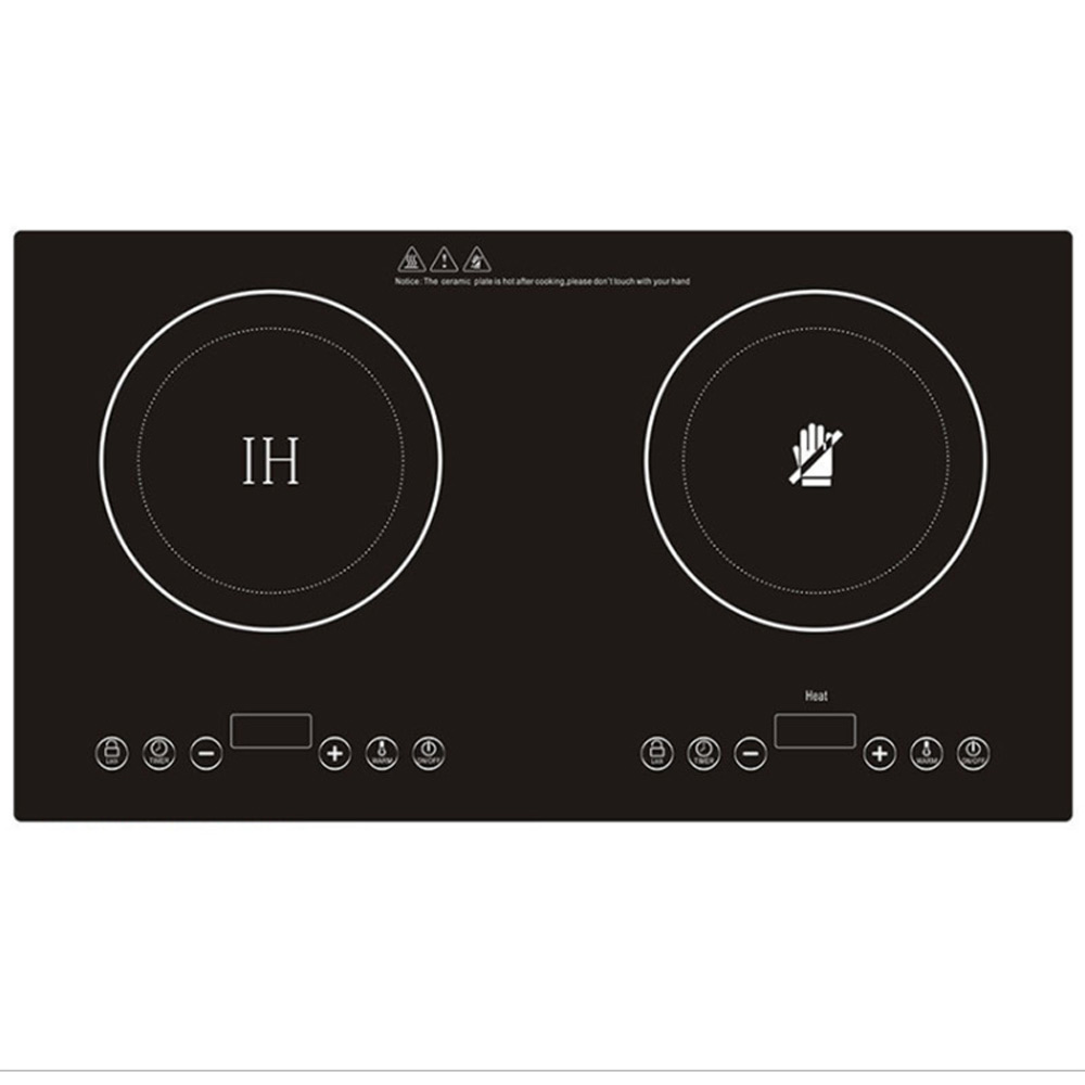 埋め込み式ダブルIHクッキングヒーター 電気コンロ セラミッ - Kitchen Appliances Electric Stove のレビューと価格