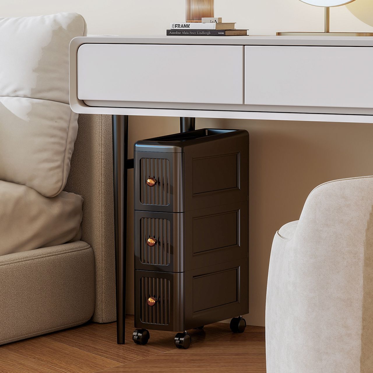 15CMの狭い隙間用引き出し収納キャビネット – キッチン、 - Kitchen Appliances Cabinet のレビューと価格