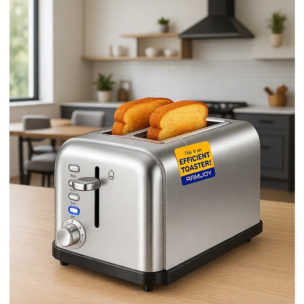 超ワイドスロット2枚焼きトースター 7段階の色焼き設定 4つ - Toaster 4 Slice のレビューと価格