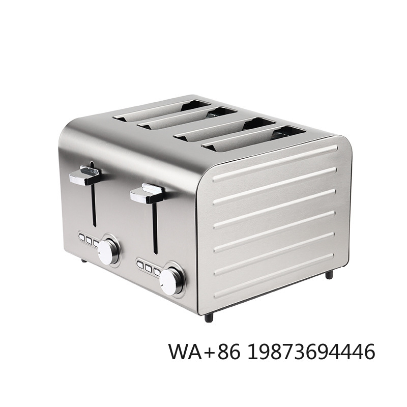 全自動ステンレス製トースター、2/4/6枚焼き多機能トースト - Toaster 4 Slice のレビューと価格