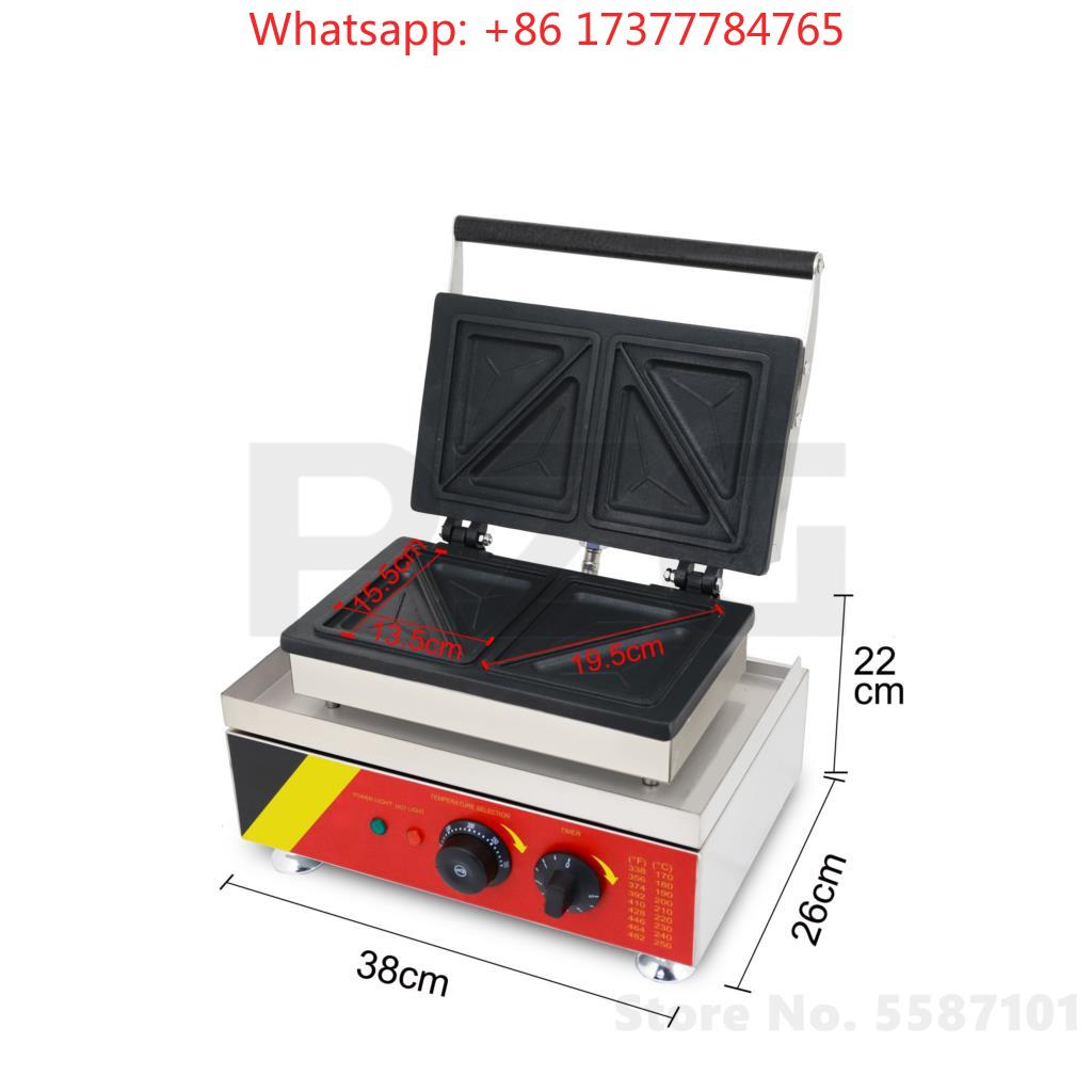 業務用4枚焼きサンドイッチメーカートースターグリルプレートプ - Toaster 4 Slice のレビューと価格