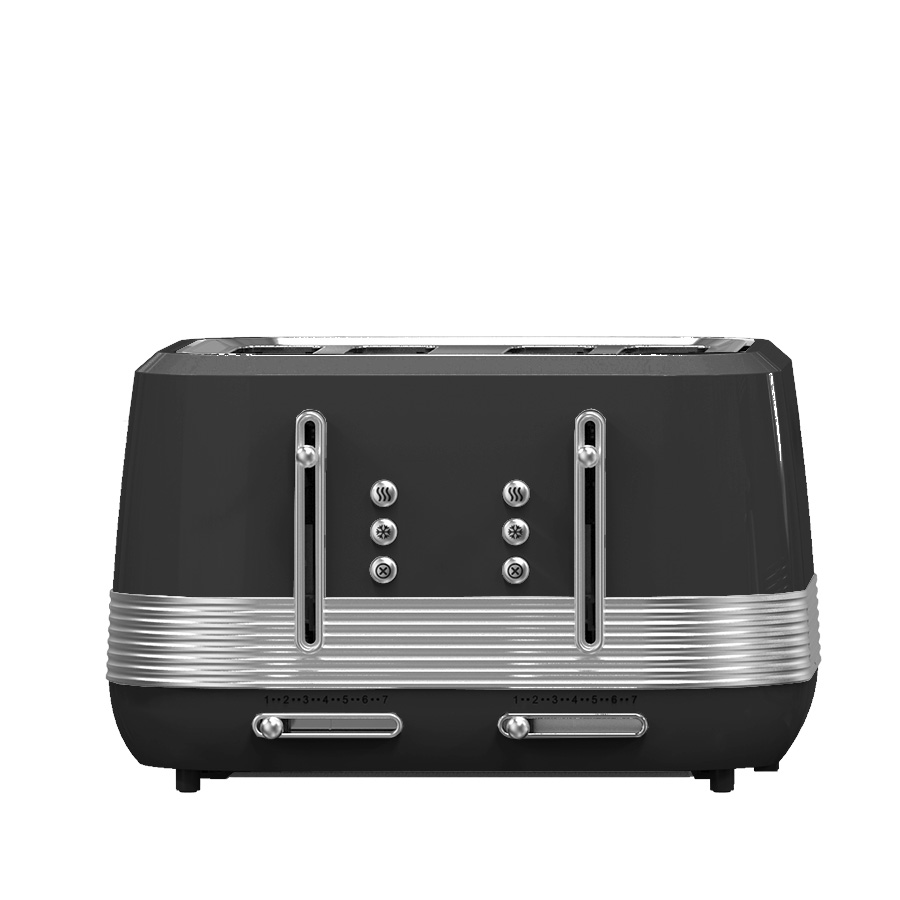 4枚焼きトースター コードレストースター カフェレトロトース - Toaster 4 Slice のレビューと価格