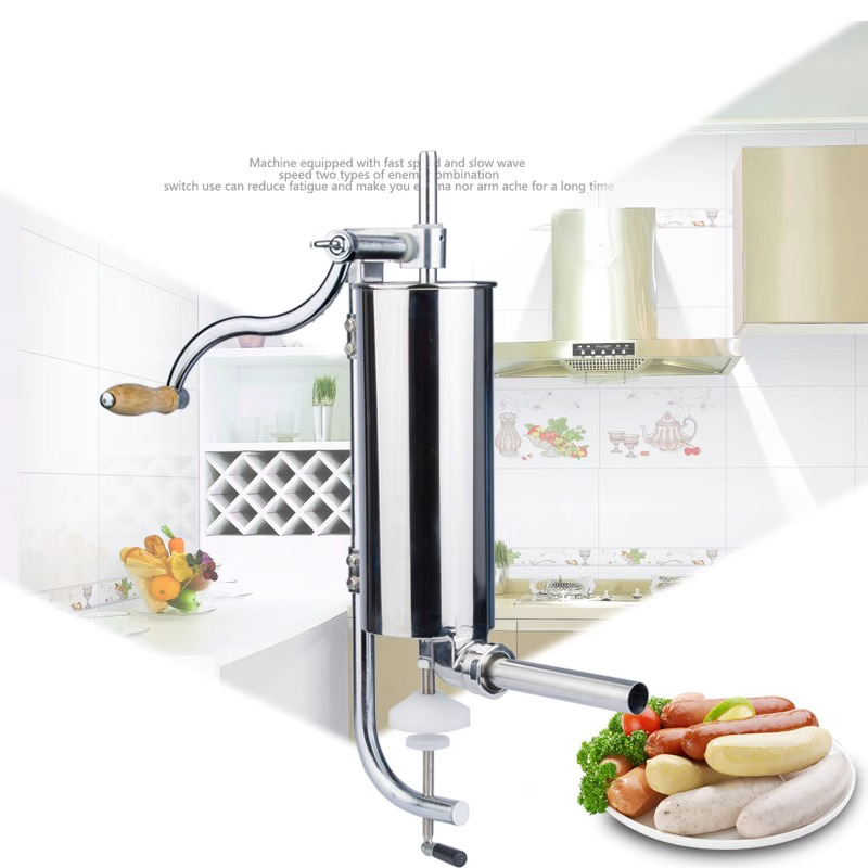 4L 容量垂直ソーセージ詰め物食品充填プロセッサー 3 詰め - Kitchen Appliances Youtube のレビューと価格