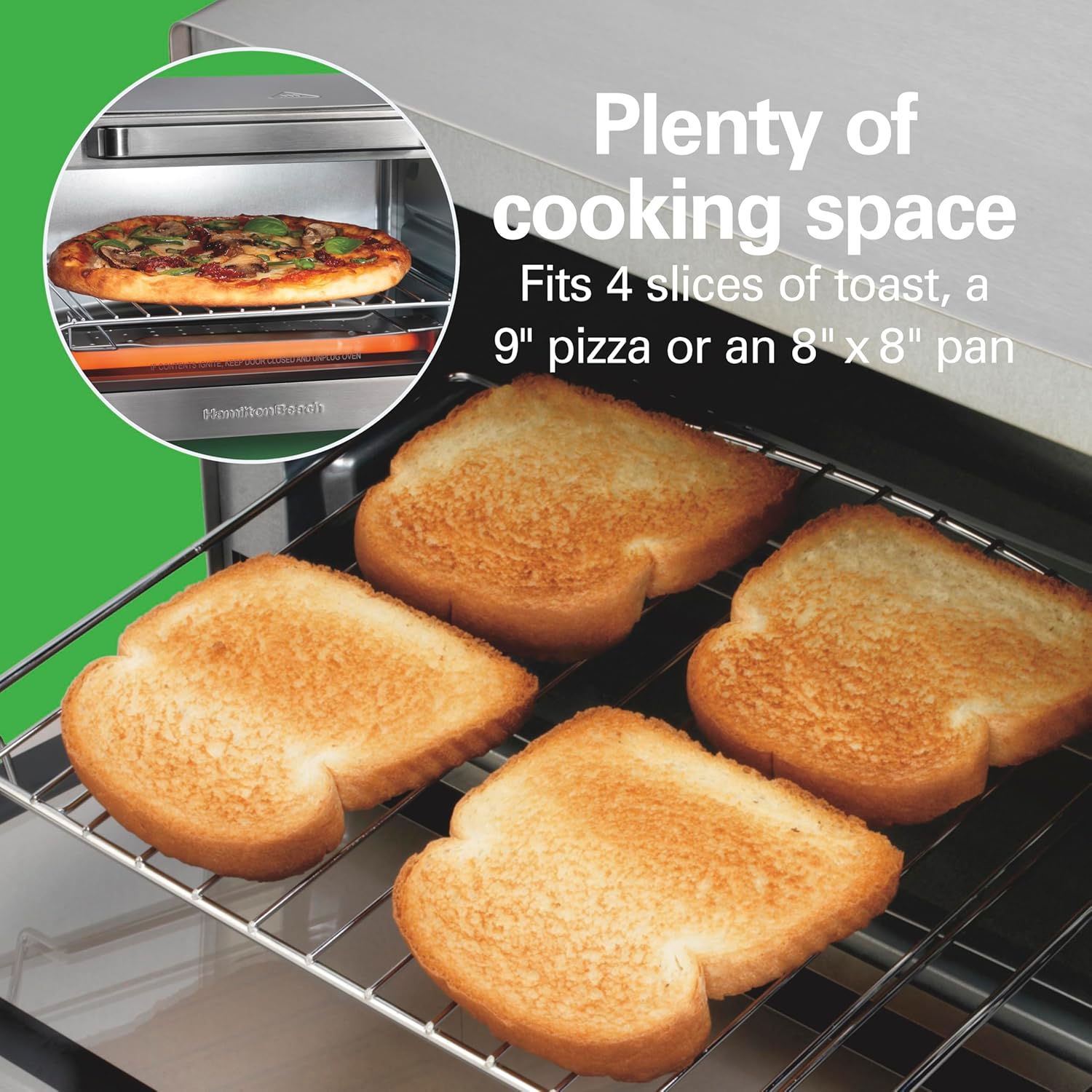 カウンタートップ4枚焼きトースターオーブン＆エアフライヤーコ - Toaster 4 Slice のレビューと価格